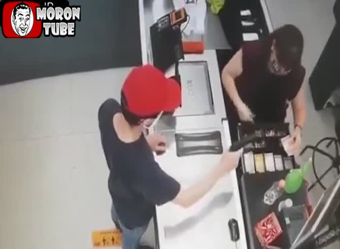 Video :Due to a string of armed robberies, a Catholic priest was detained
